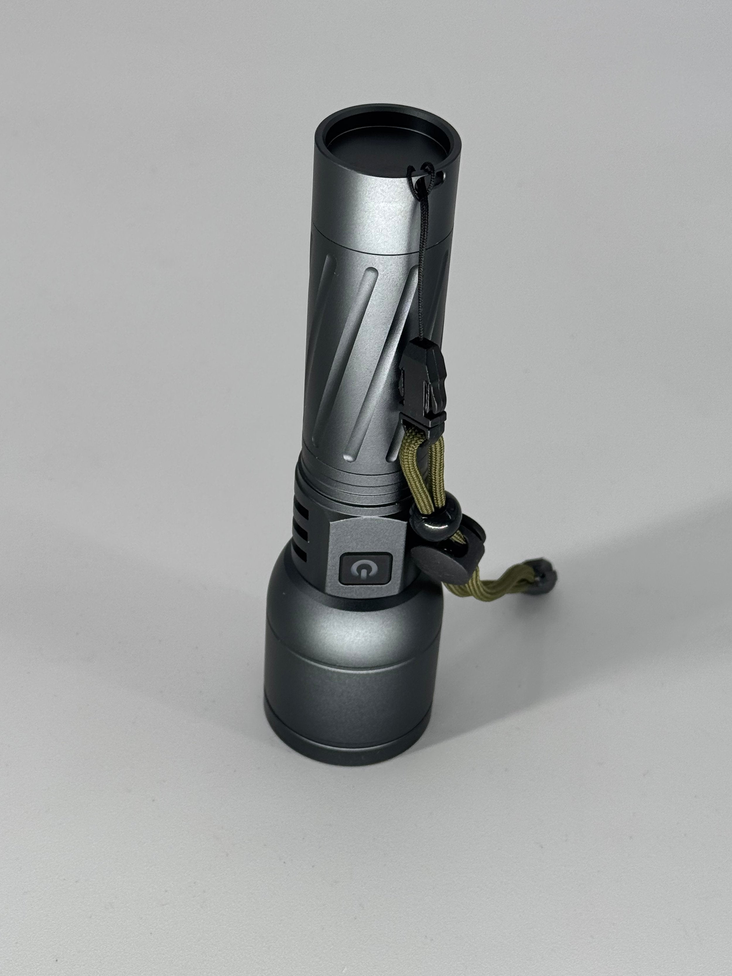 All Weather Flashlight, Charcoal or Silver