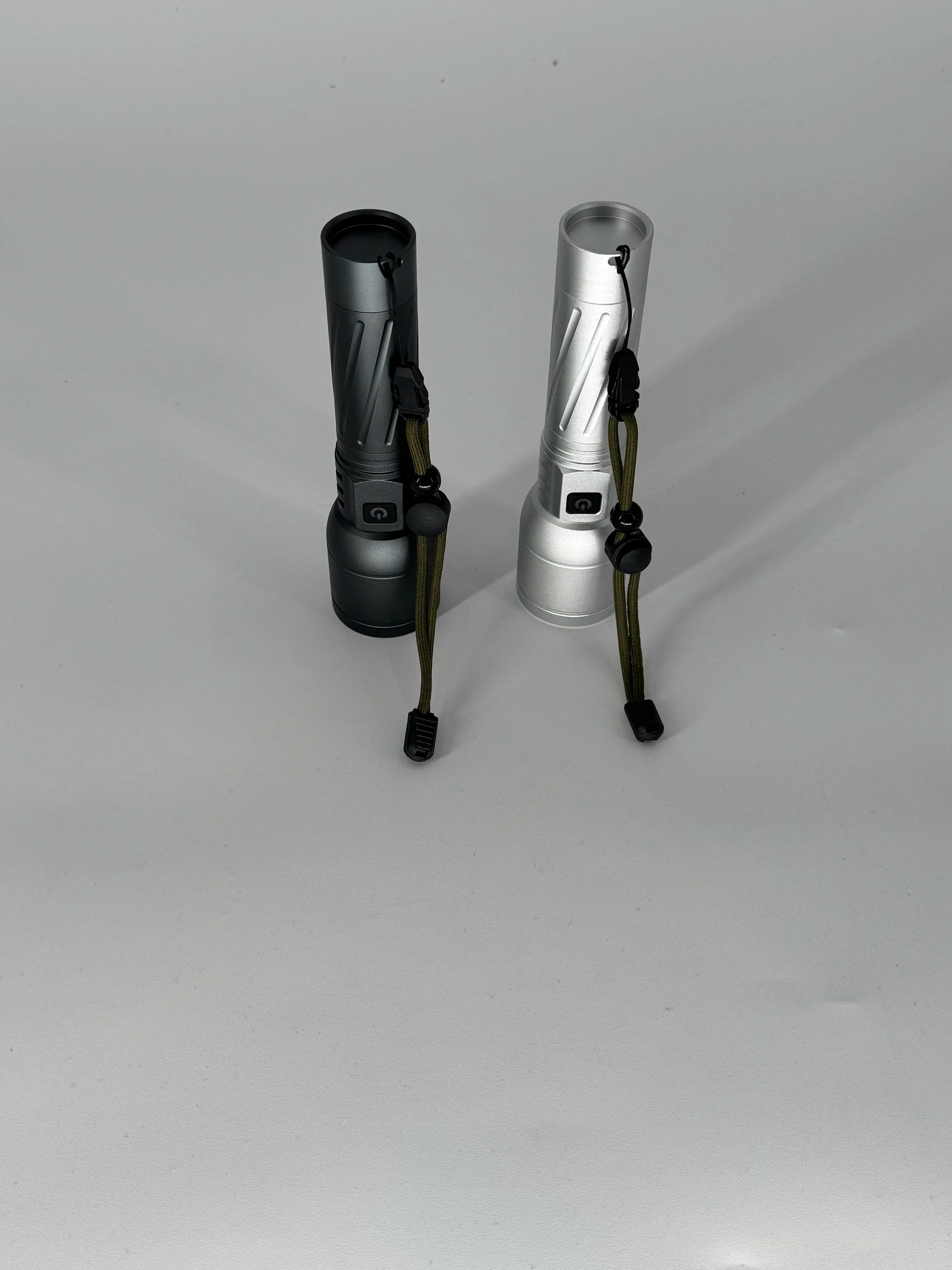 All Weather Flashlight, Charcoal or Silver