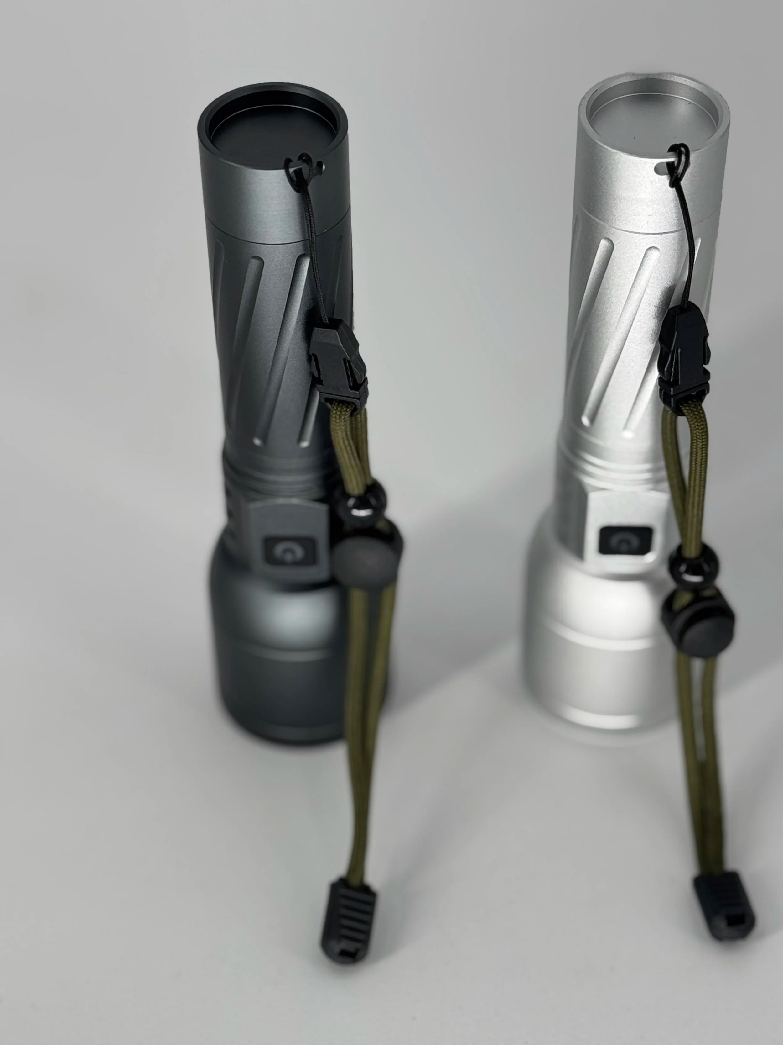 All Weather Flashlight, Charcoal or Silver
